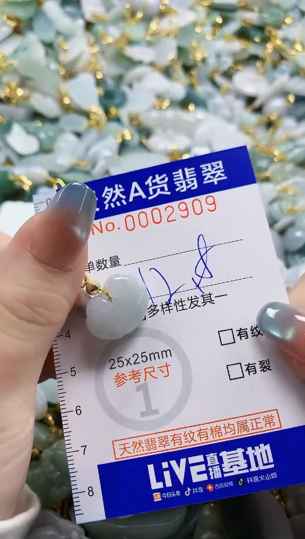 颈饰未镶嵌翡翠纯天然a货翡翠