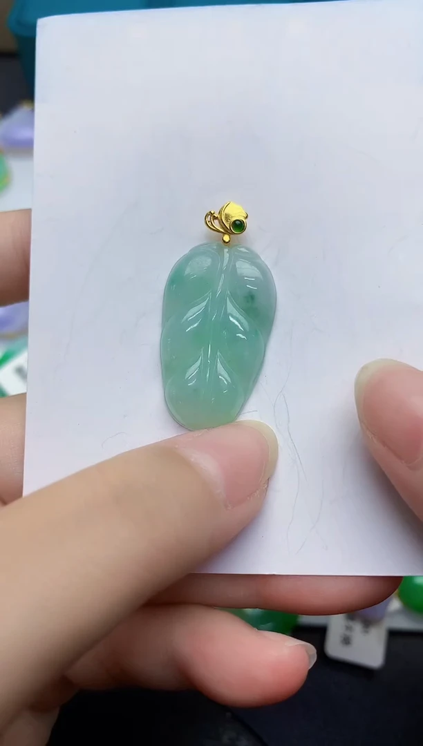 颈饰未镶嵌翡翠缅甸天然翡翠A货