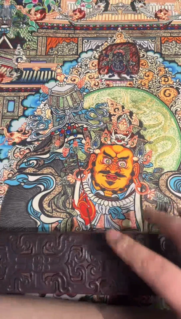 卷轴画东东唐卡tk16