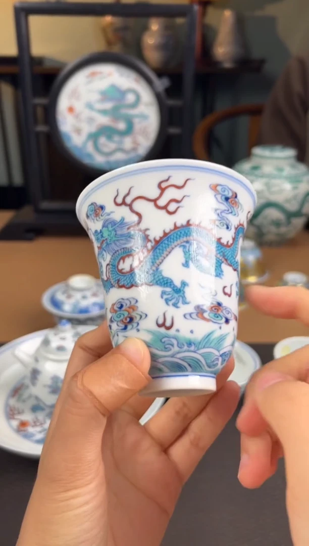 【闪购商品】瓷片               涂杏花