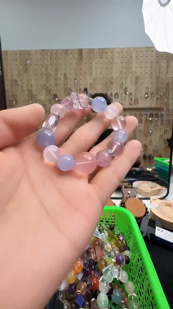 未镶嵌手链水晶村2888 约14mm