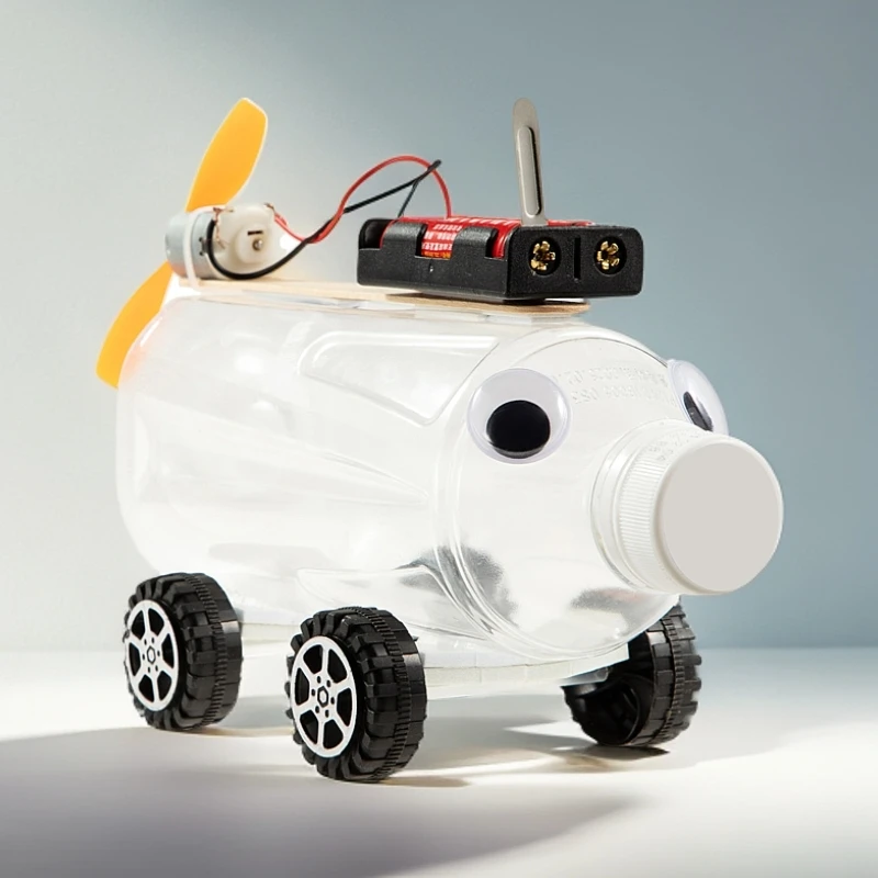 废物利用科技小制作小学生环保手工材料diy自制科学发明变废为宝