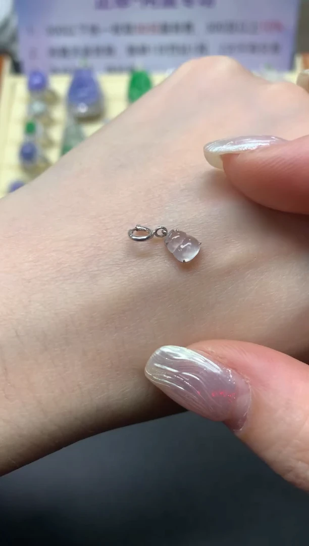 【闪购商品】翡翠吊坠(不含链)18K金镶嵌多样性发其一|300+30