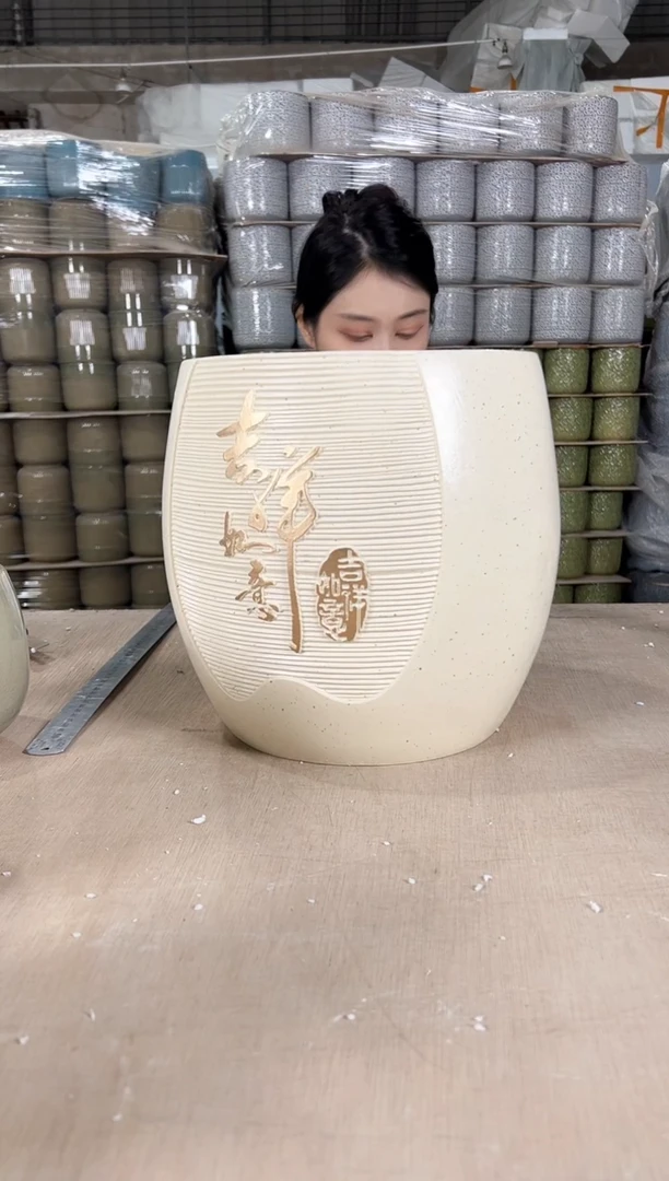 【闪购商品】复合氧化镁吉祥如意米黄25x27
