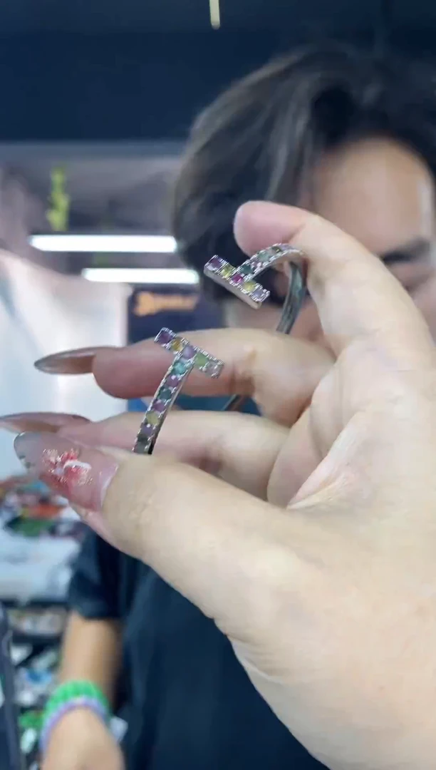 未镶嵌手串碧玺多样性发其一颜色微差