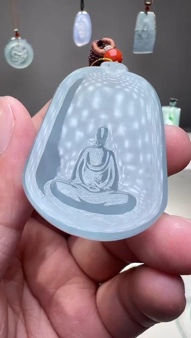 吊坠(不含链)未镶嵌翡翠悟道