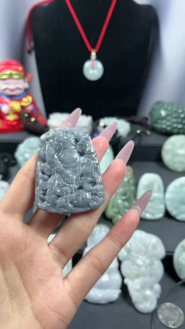 【闪购商品】翡翠颈饰未镶嵌钟馗