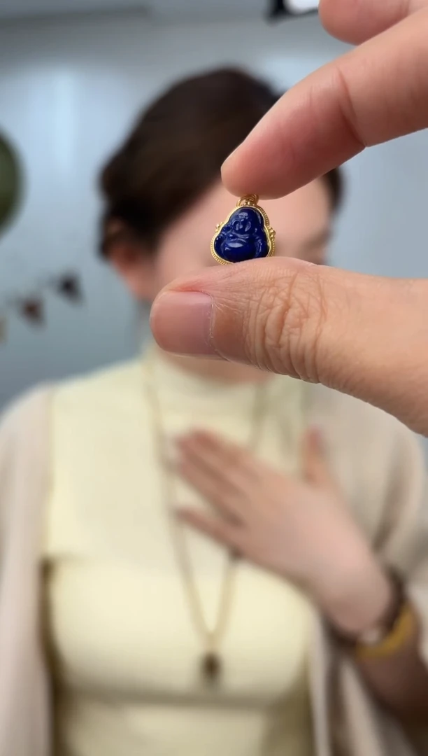 未镶嵌青金石颈饰素问