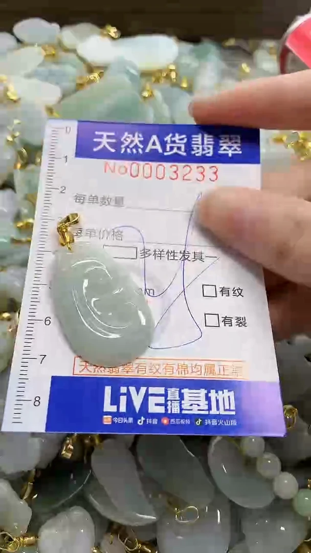 颈饰未镶嵌翡翠天然A货翡翠