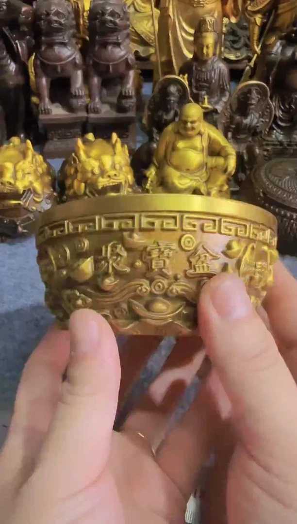 老黄黄铜摆件装饰品