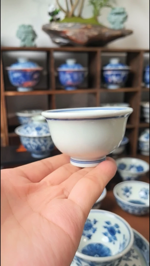 纯白胎小压手杯50cc