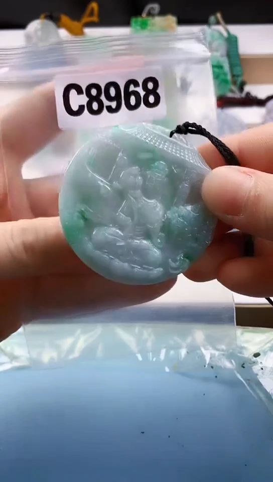 翡翠未镶嵌颈饰天然翡翠吊坠挂件