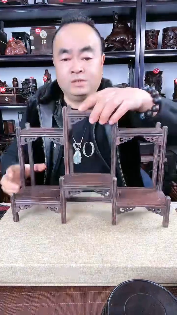 【闪购商品】木老李红木工艺品瑕疵64