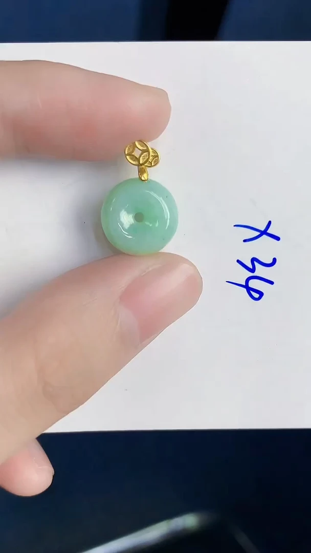 颈饰未镶嵌翡翠天然翡翠缅甸A货