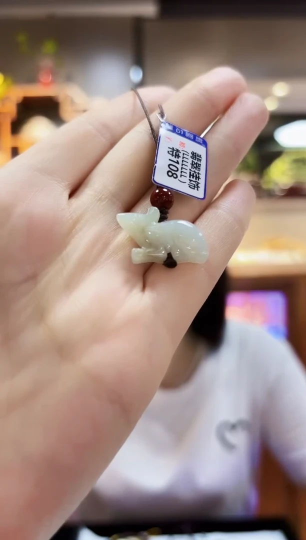 翡翠未镶嵌颈饰挂件