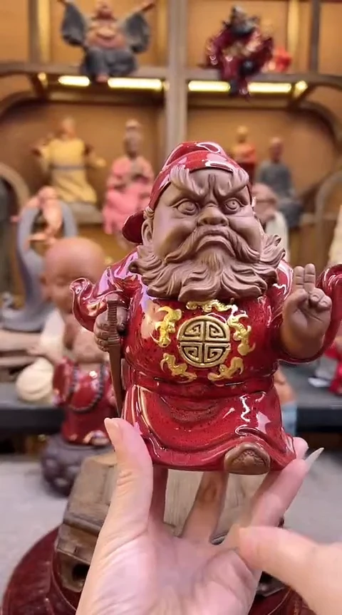 紫砂茶宠器闵茶宠摆件