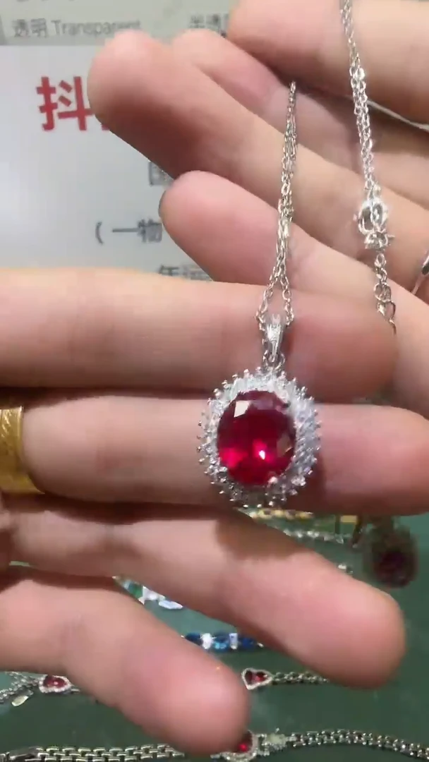 18K金镶嵌戒指红宝石1