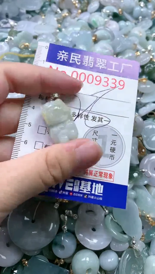 翡翠未镶嵌吊坠(不含链)9339