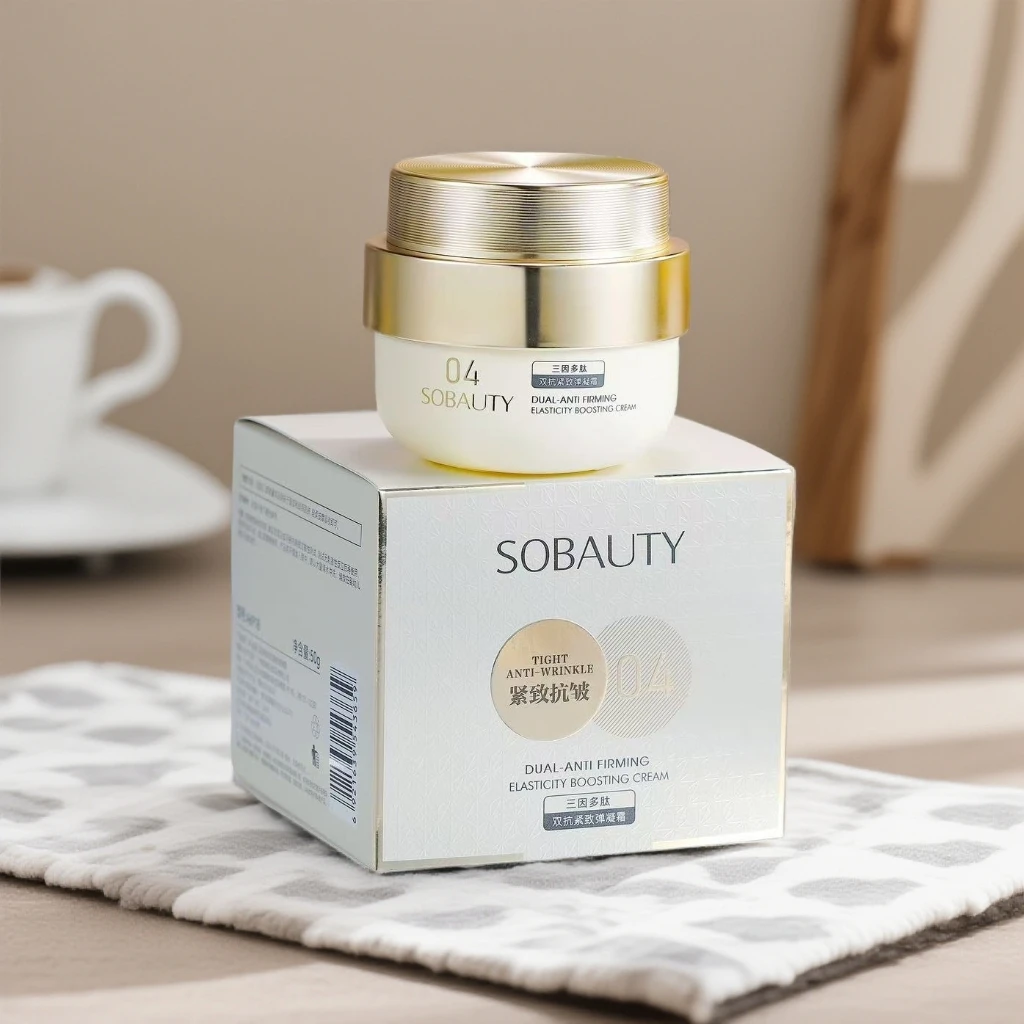 享·美丽三因多肽双抗紧致弹透亮焕活美颜滋润凝霜面霜补水保湿