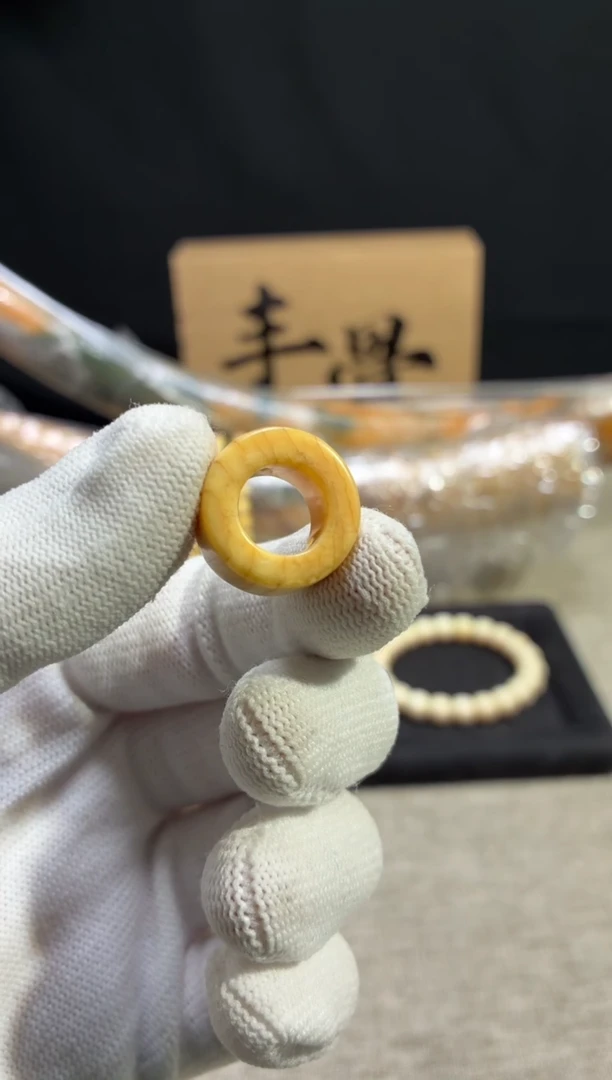 手串/手链/手镯猛犸象牙P10猛犸高白系列内径10mm跑环