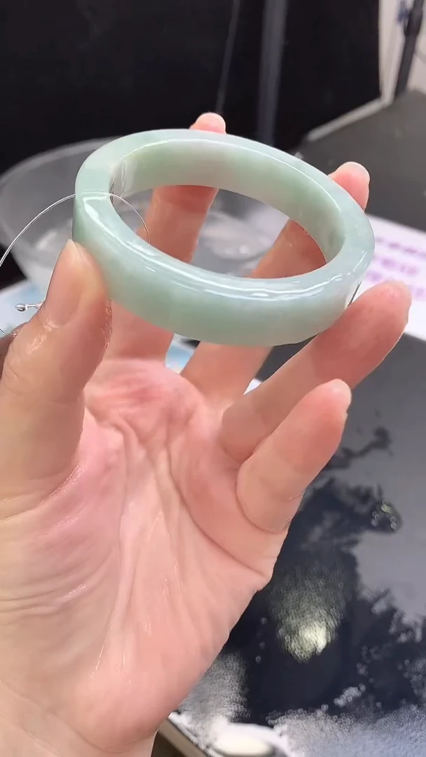 【闪购商品】定制翡翠手镯未镶嵌24 54正
