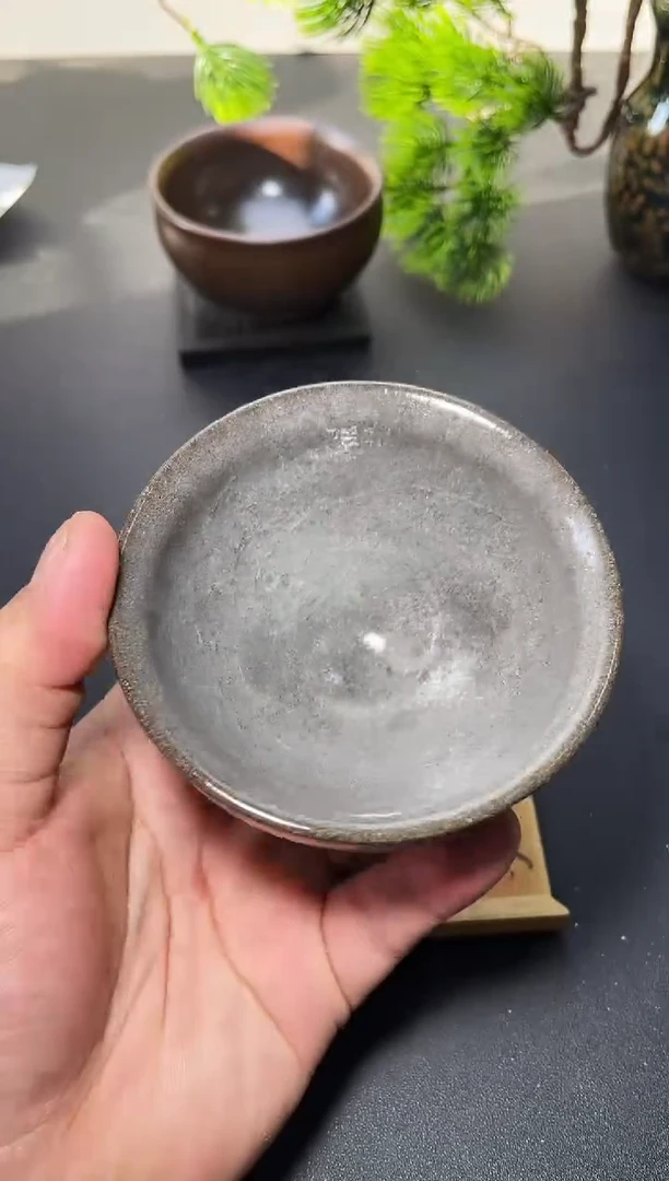 茶盏26（微瑕）叶紫建盏