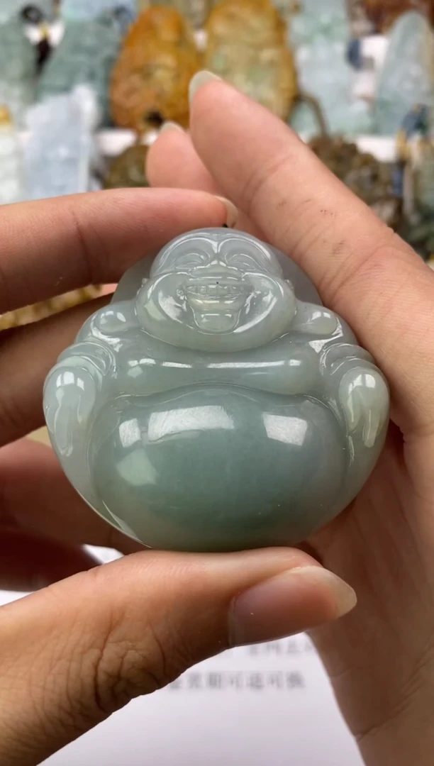 翡翠未镶嵌颈饰娟天然翡翠