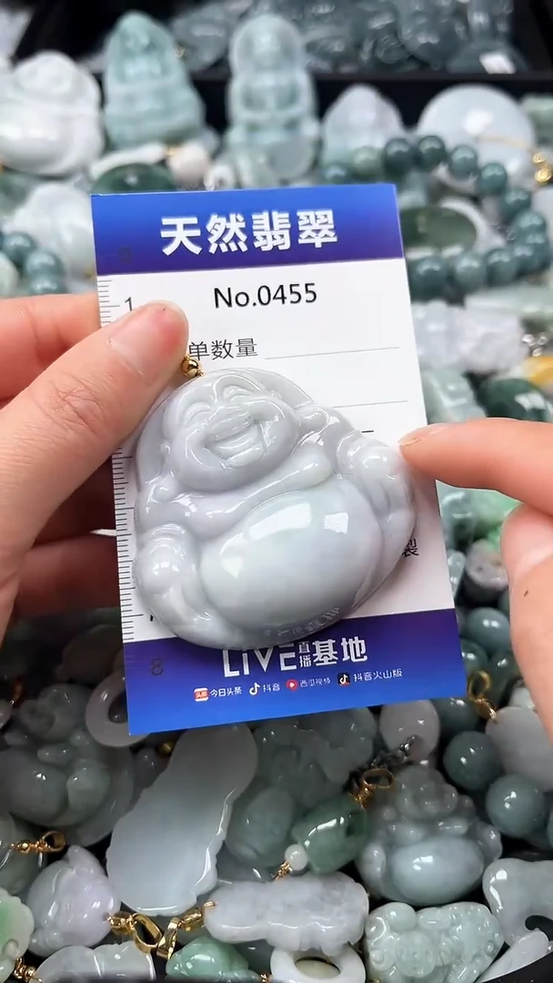 【闪购商品】翡翠颈饰未镶嵌缅甸A货翡翠0455