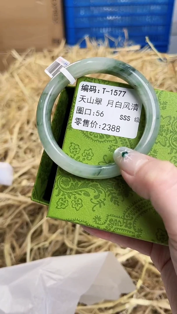 未镶嵌手镯石英质玉T-1577