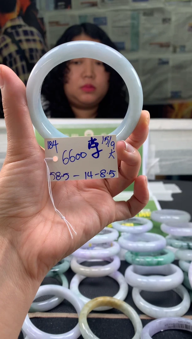 未镶嵌手镯翡翠荣***9翡翠手镯 下单联系小耳机#184