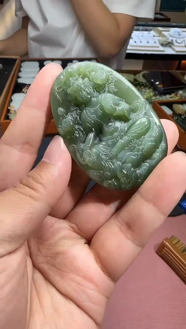 未镶嵌和田玉挂件【陆1005】149 7026