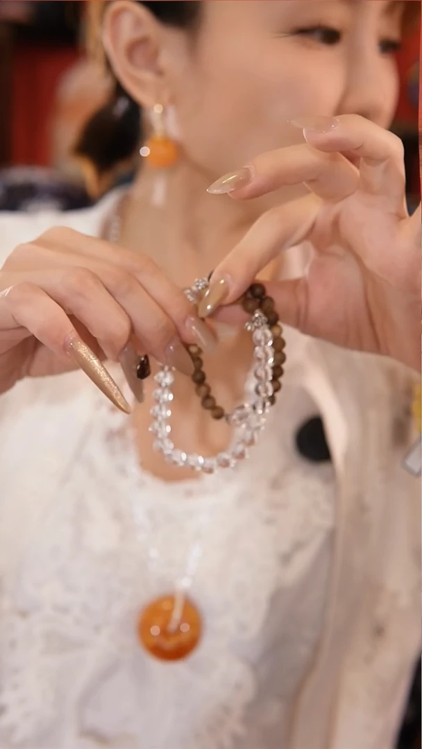 未镶嵌琥珀手链手串