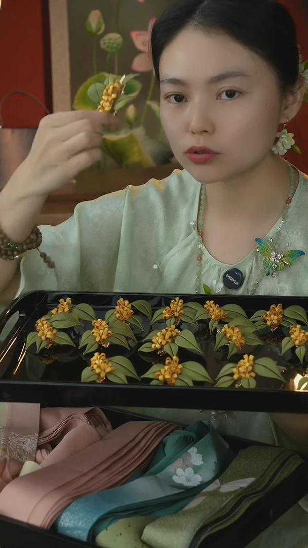 刺绣纯手工非遗国风饰品