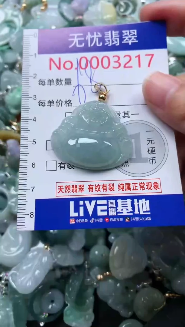 颈饰未镶嵌翡翠3217