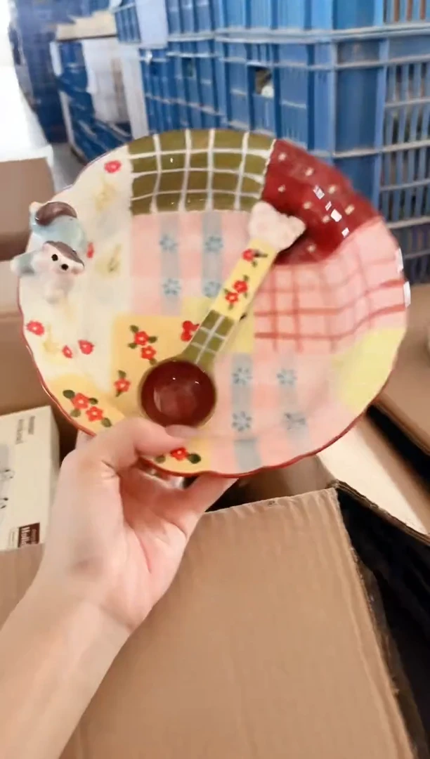 陶瓷【唯品瓷】手工手绘陶瓷直播间