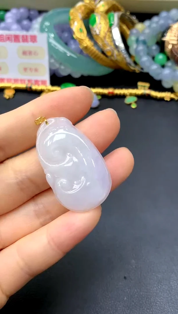 颈饰未镶嵌翡翠163-中国好珍宝