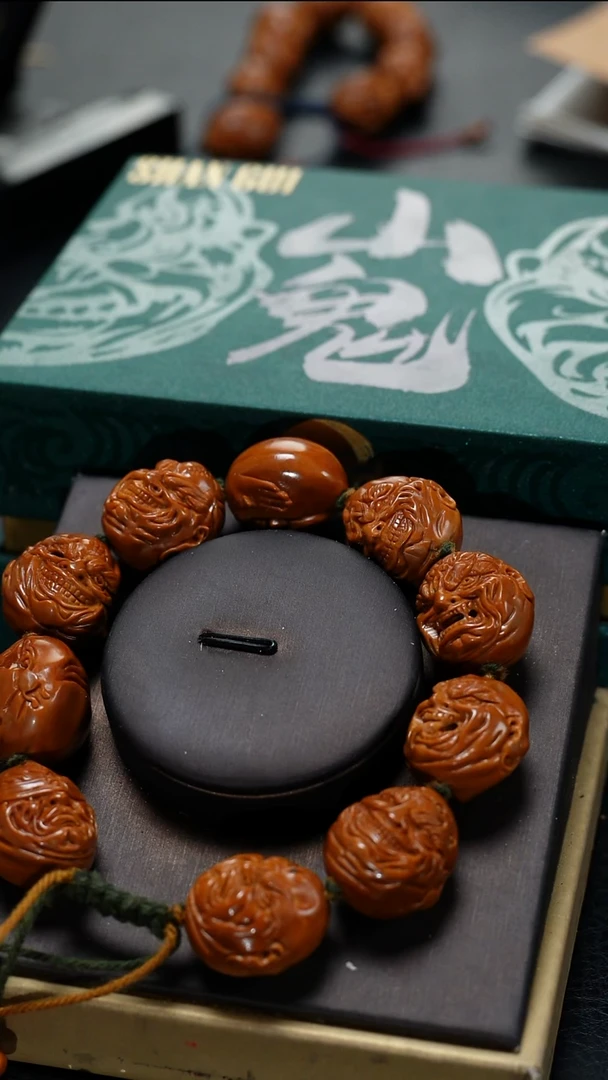 橄榄核手串/手链鱼子精品核文化