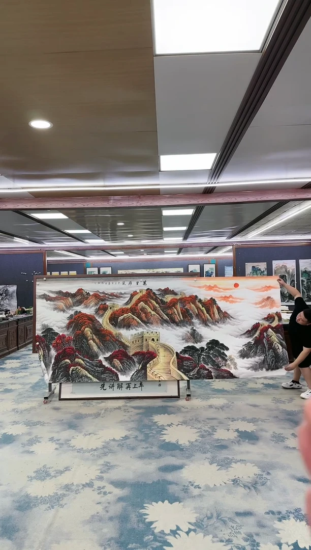 国画W-王红兵-大丈二-山水国画