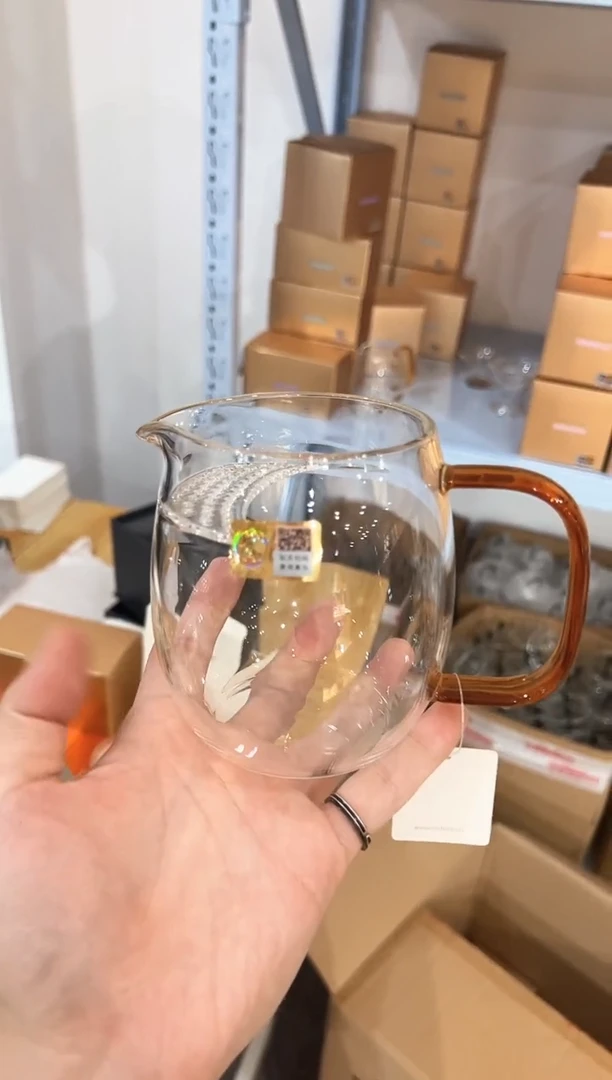 禾器-澄然中号煮茶器-琥珀色