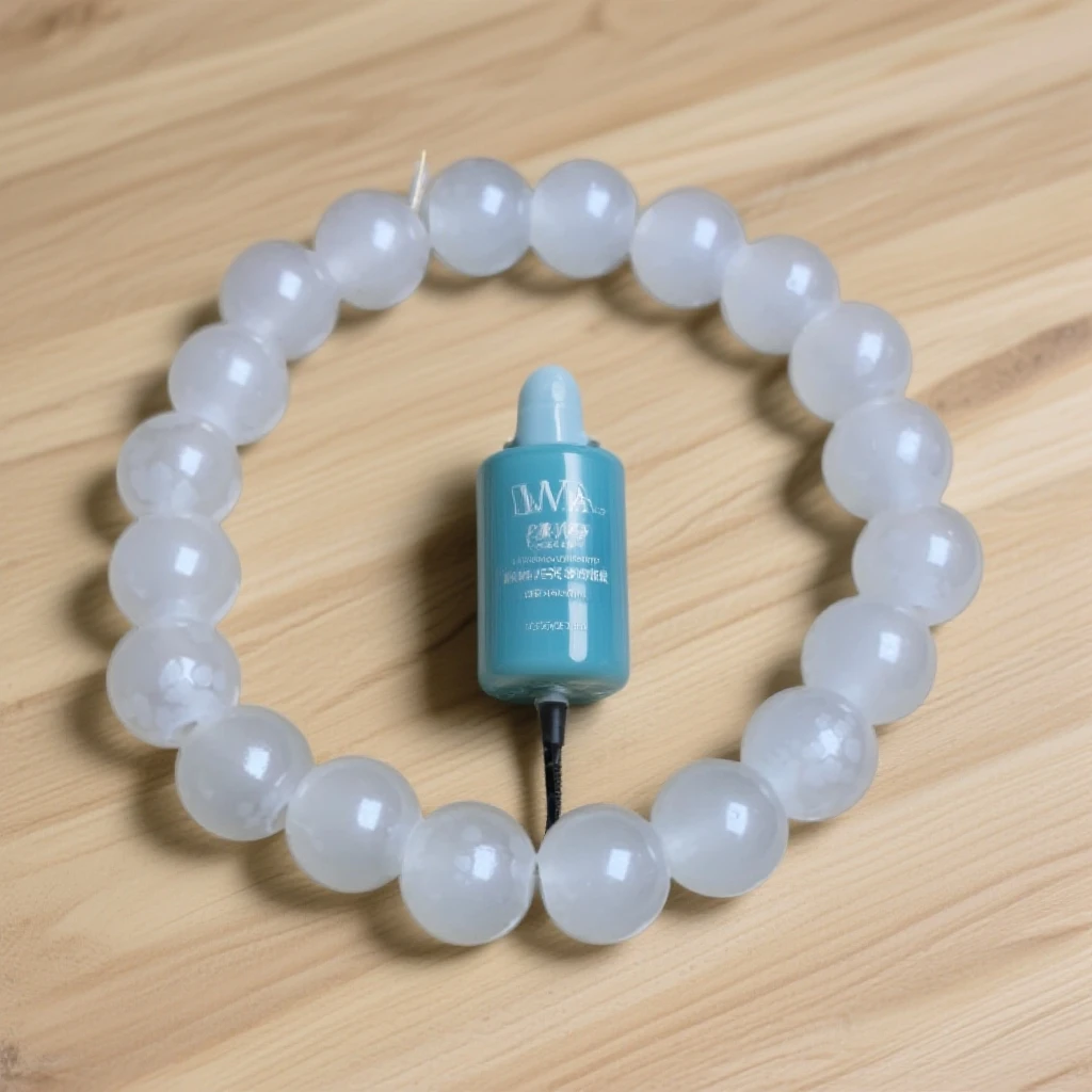 185#白龙玄珠圆珠DIY手串