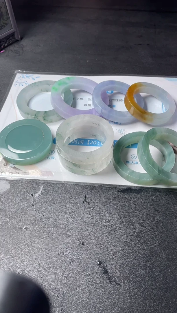 【闪购商品】定制翡翠手镯未镶嵌定制手镯YJ6/DZS