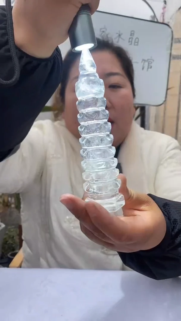 【闪购商品】水晶文昌塔未镶嵌白水晶文昌塔D750