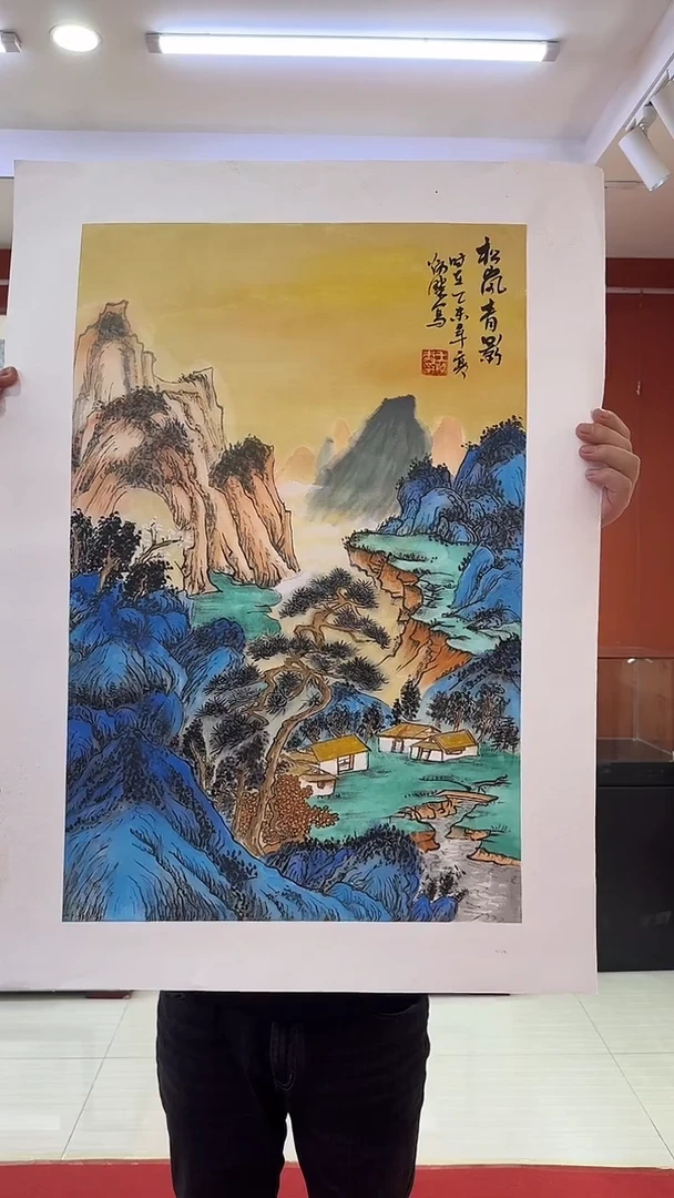国画王炳杰手绘绘画作品1-25