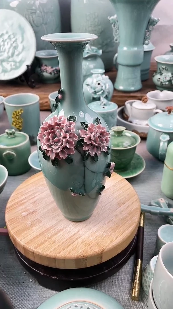 【闪购商品】特价 微瑕 慧仙青瓷