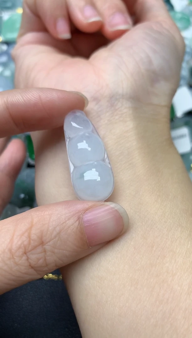 颈饰未镶嵌翡翠天然缅甸A货翡翠