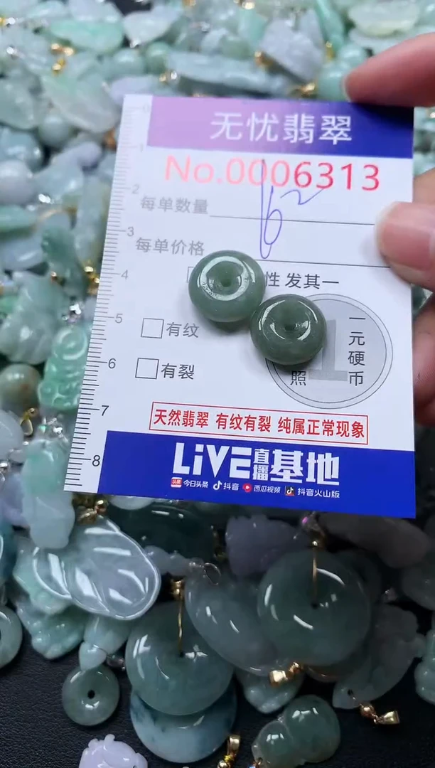 颈饰未镶嵌翡翠6313