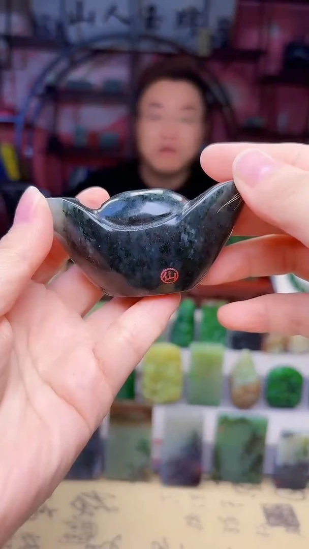 未镶嵌独山玉手把281