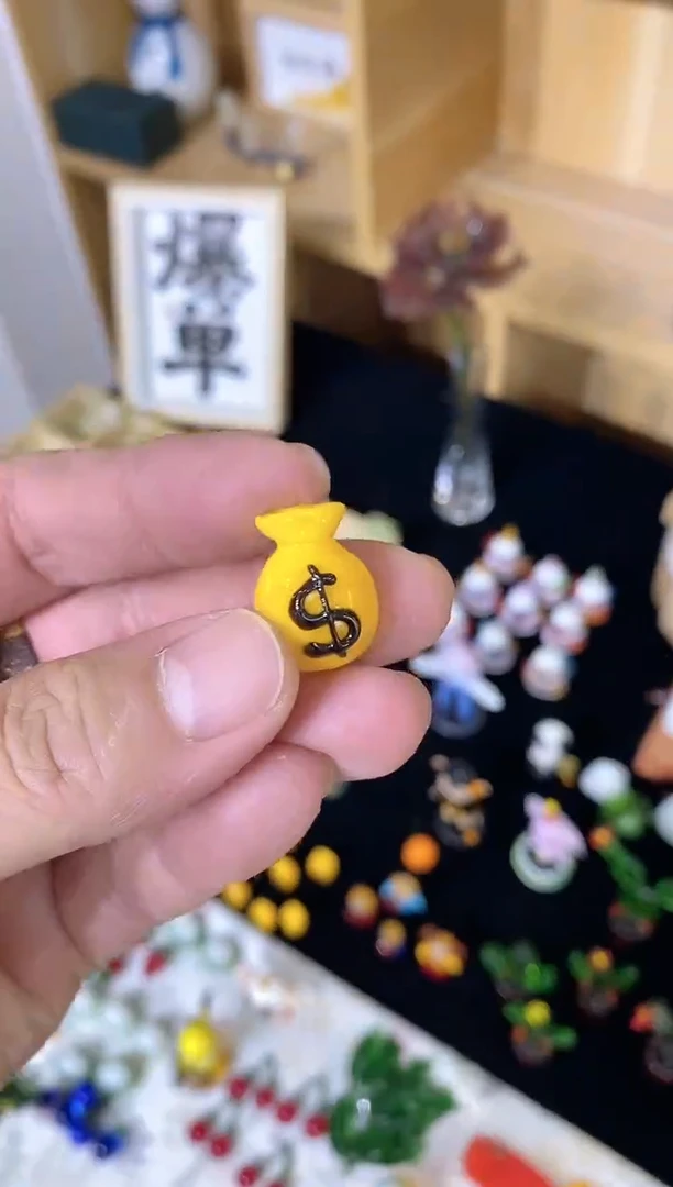 琉璃手工艺品钱袋子