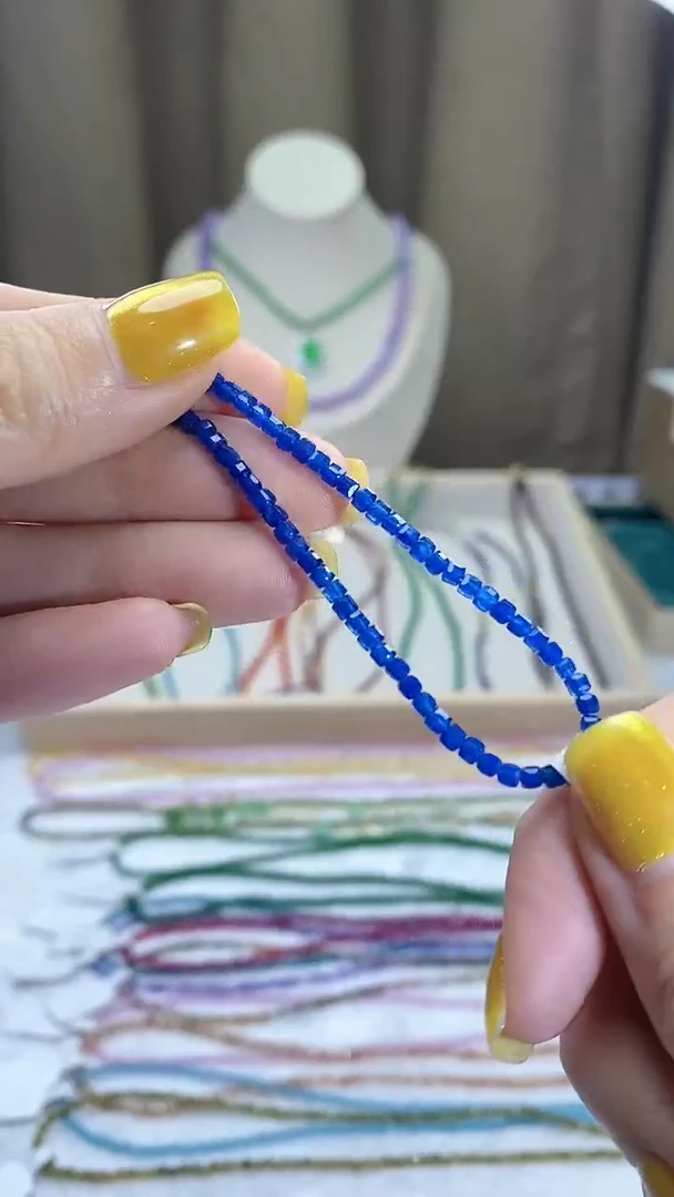 【闪购商品】蓝宝石项链14K金镶嵌诗宁甄选珠宝SYZB98