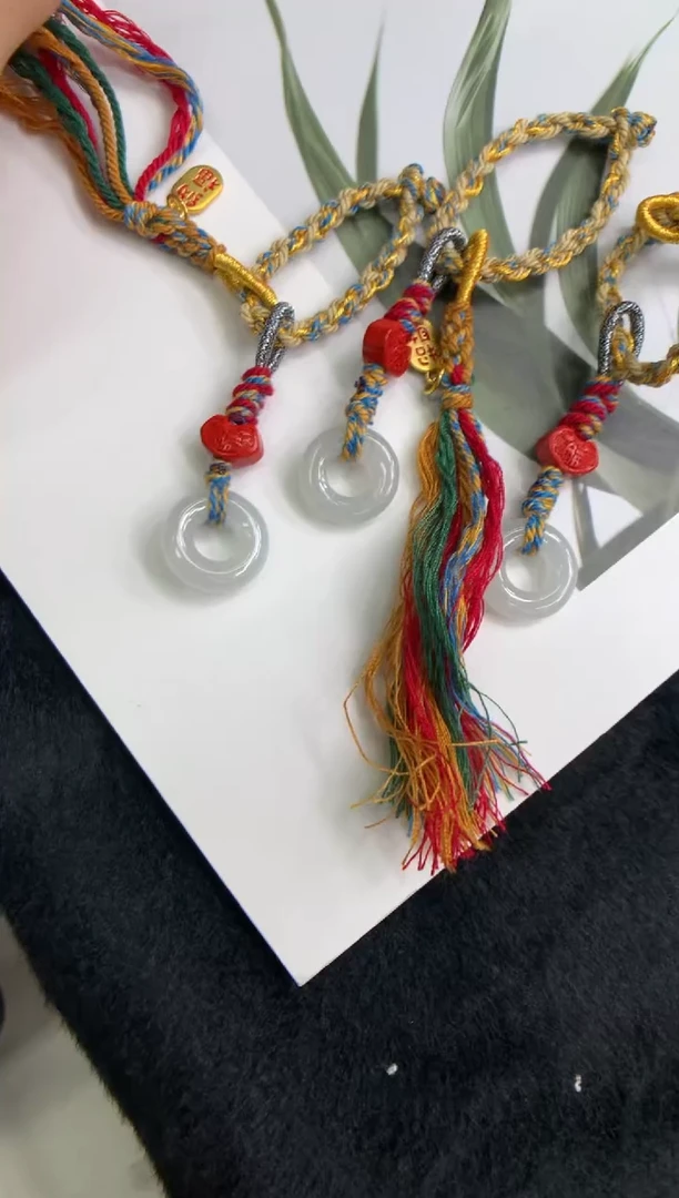 颈饰未镶嵌翡翠甜甜圈